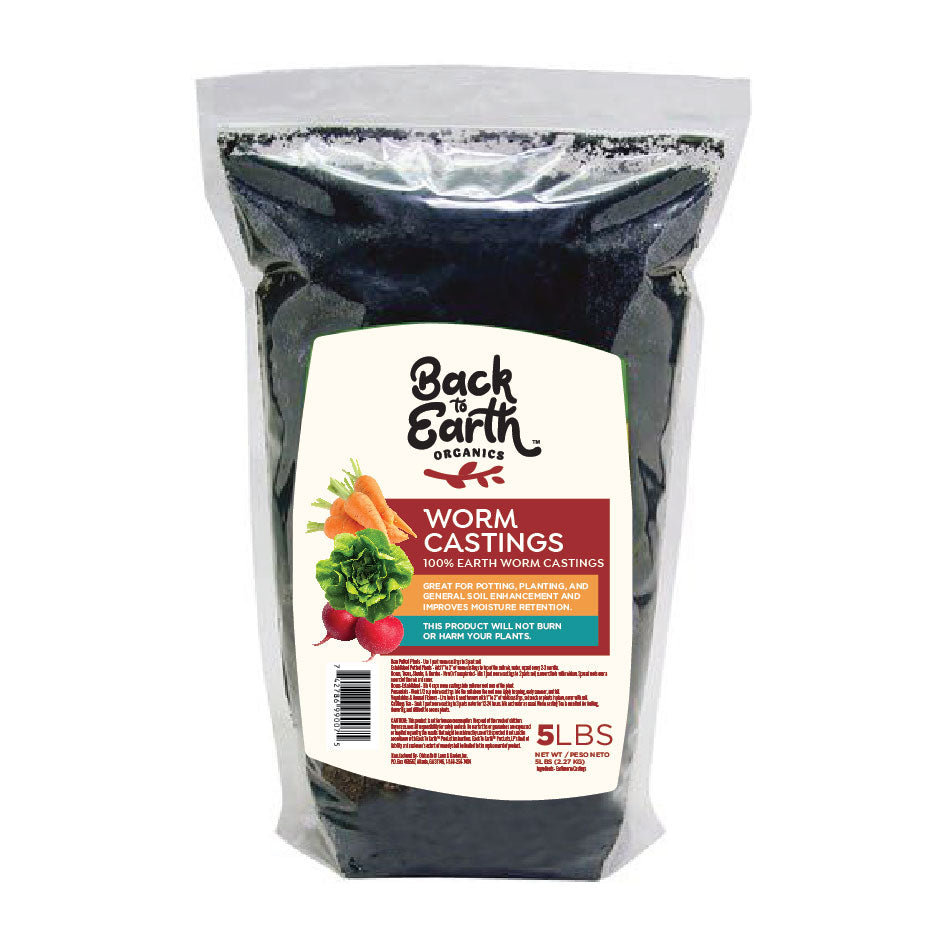 worm castings for succulents Back to Earth Organics Worm Castings