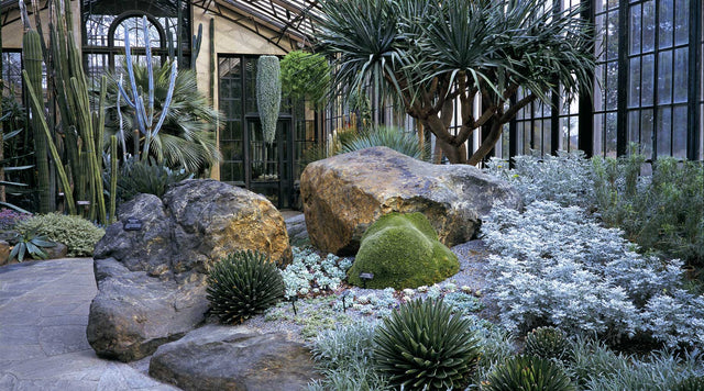 The Silver Garden At Longwood Gardens in Pennsylvania. Photo by Larry Albee.