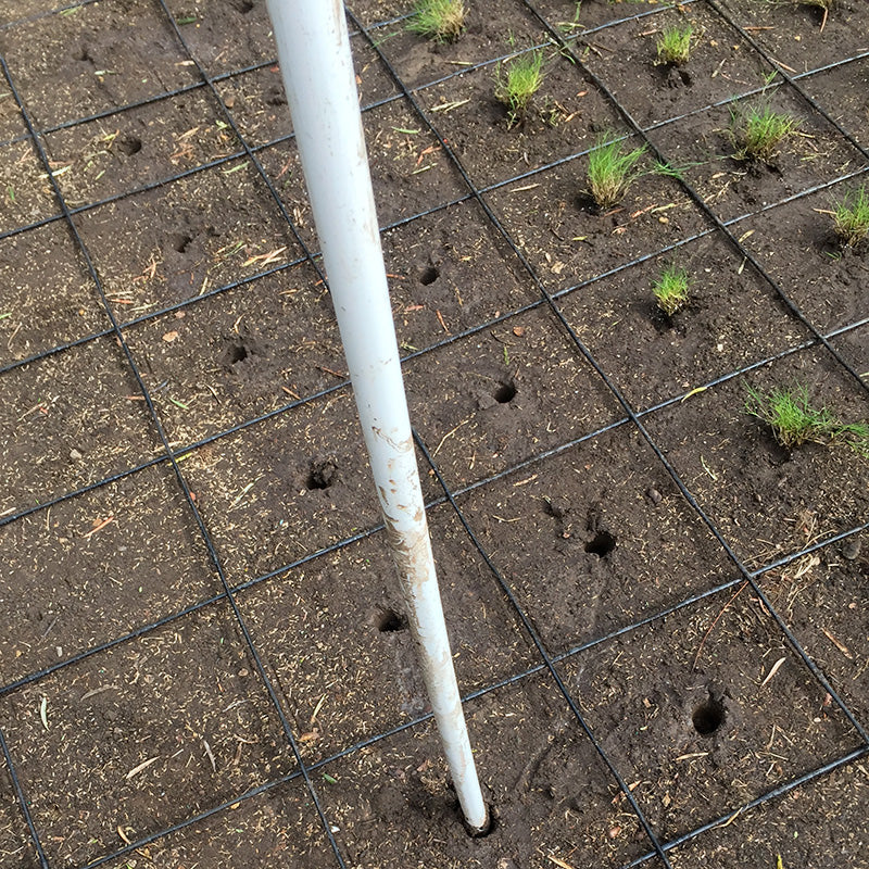 Dog Tuff Grass Plug Installation